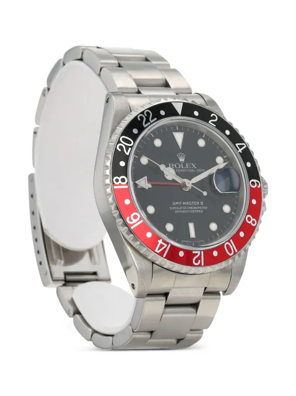 Rolex 1991 GMTマスターII ステンレススチール 40mm | ブラック 