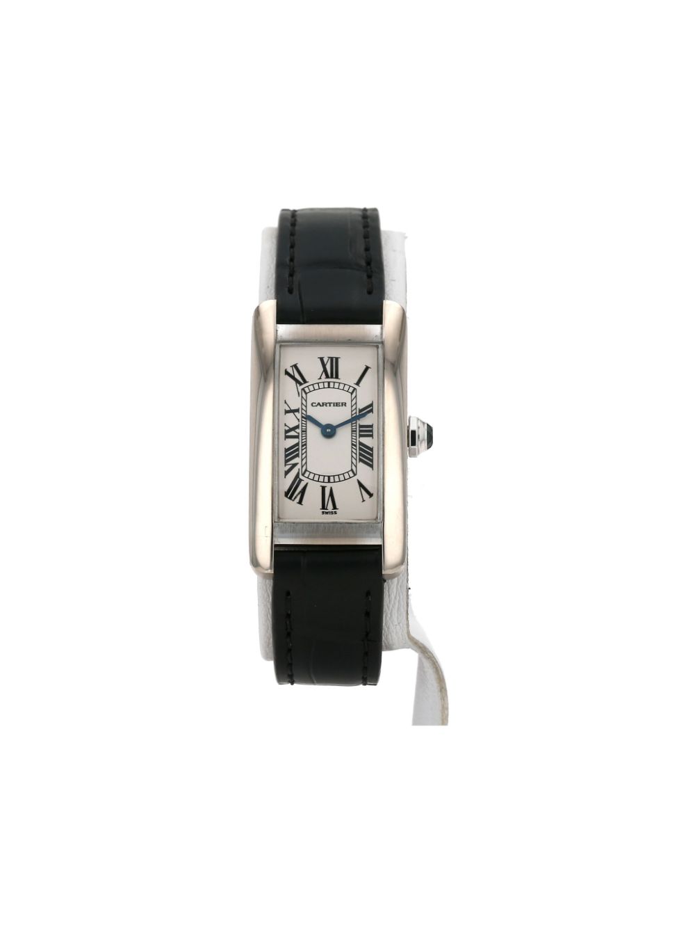 Cartier 2000 18K white gold Tank Américaine 19mm