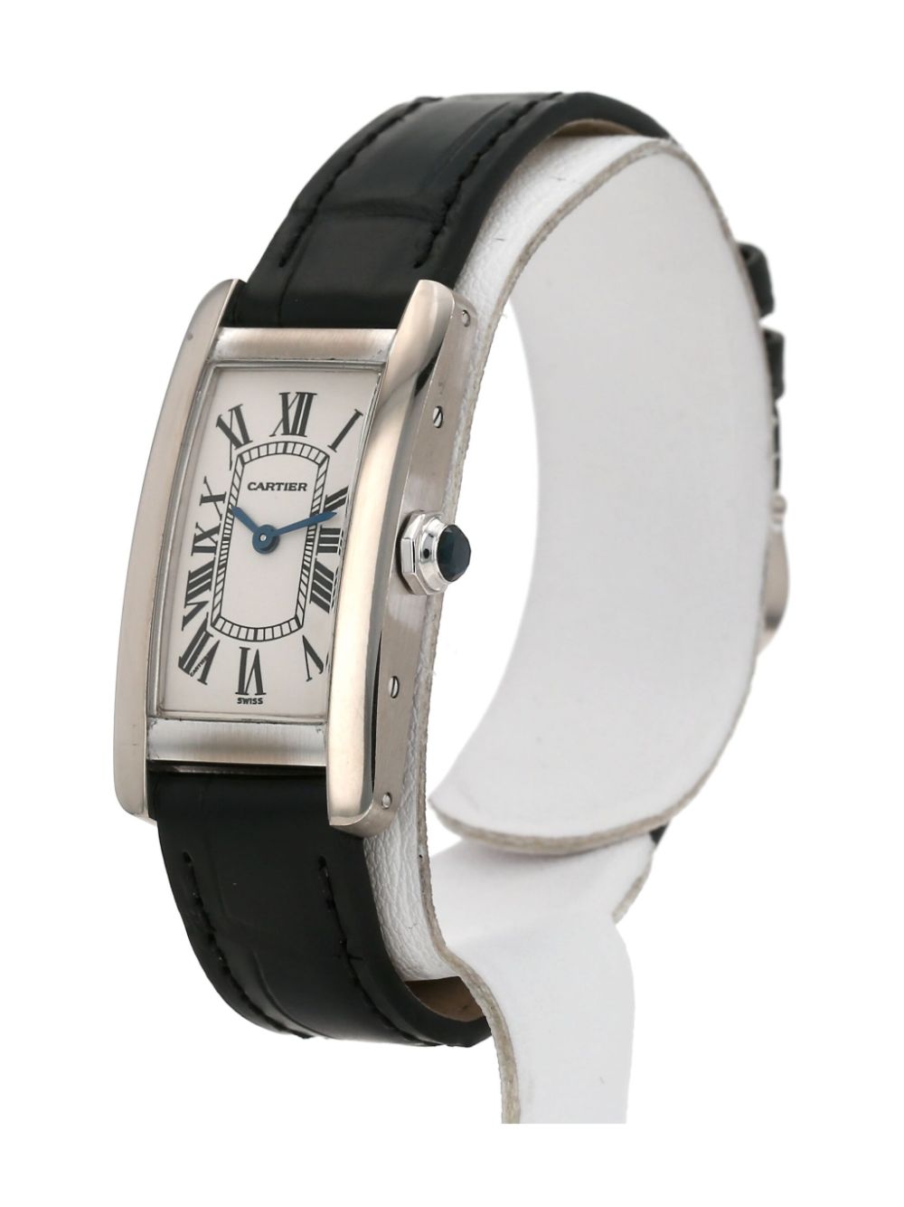 Cartier 2000 18K white gold Tank Américaine 19mm