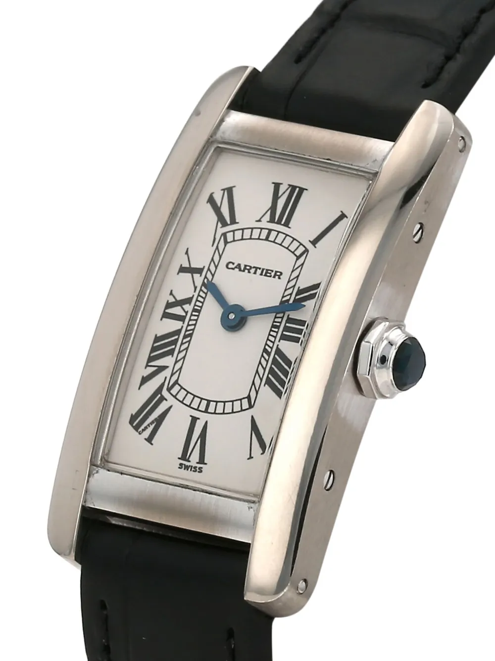 Cartier 2000 18K white gold Tank Américaine 19mm | Pre-Owned Dress Watches | Image 2