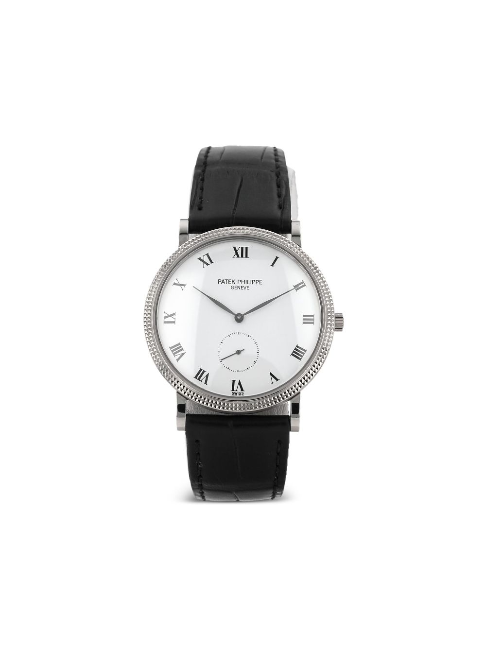 1970s pre-owned Calatrava Clous De Paris 33mm