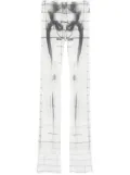 Jean Paul Gaultier Squeletor-print trousers - White