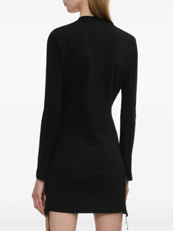 a line mini dress pattern Shape and Form Geo-Print A-Line Mini Dress, Black / S
