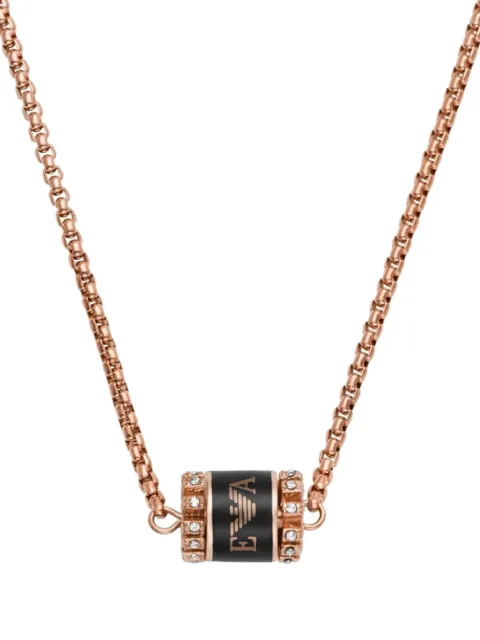 Emporio Armani crystal-embellishment necklace