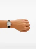 Emporio Armani crystal-embellished 32mm - Grey