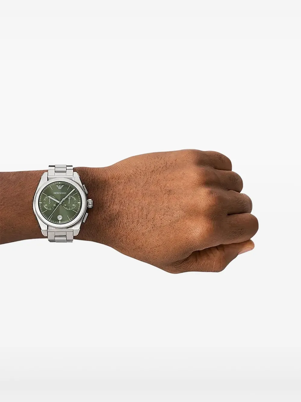 Emporio Armani chronograph stainless steel 43mm | Image 2