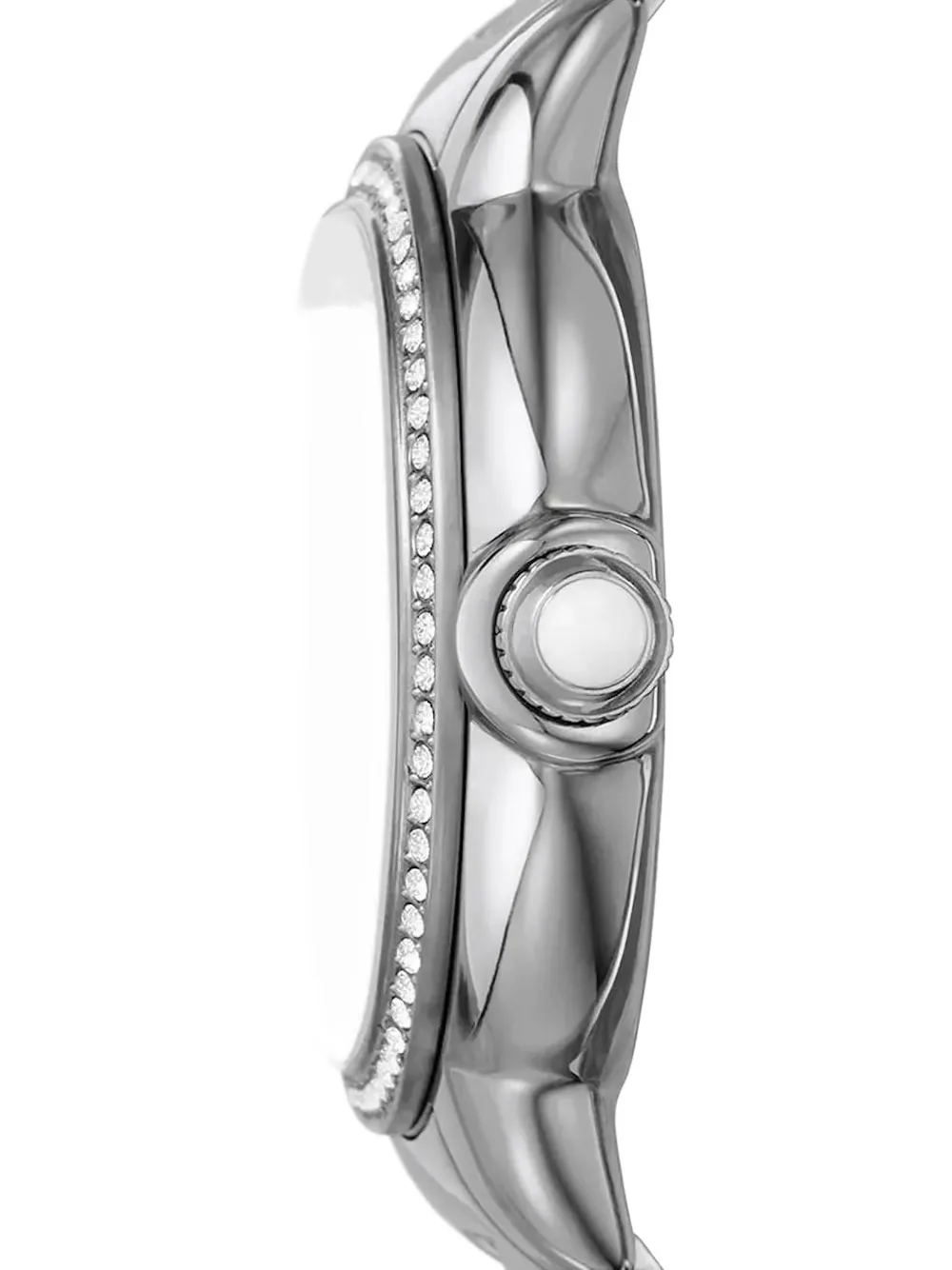 Emporio Armani Steel Strap Watches In Metallic