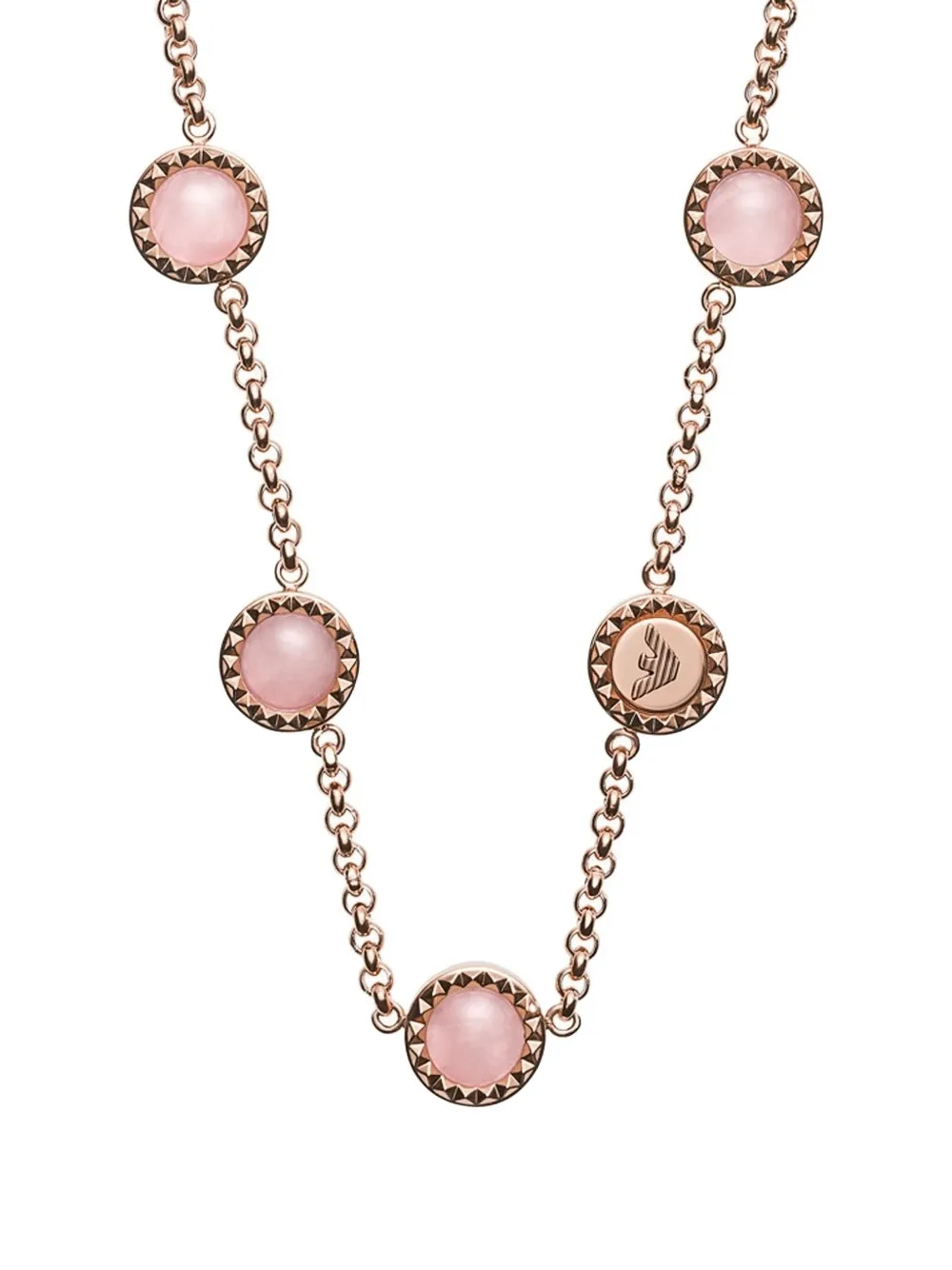 Emporio Armani Halsketting met logodetail - Goud