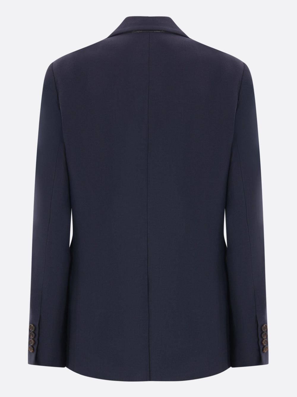 Brunello Cucinelli single-breasted blazer - Blauw