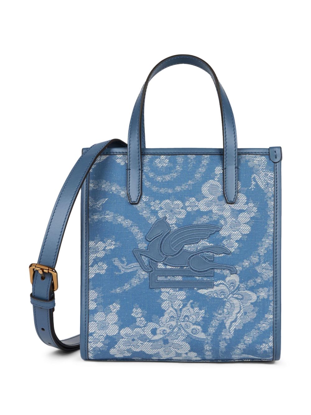 ETRO small Love Trotter tote bag Blauw