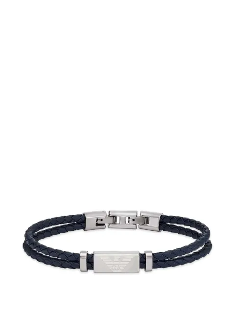 Emporio Armani stainless steel ID bracelet