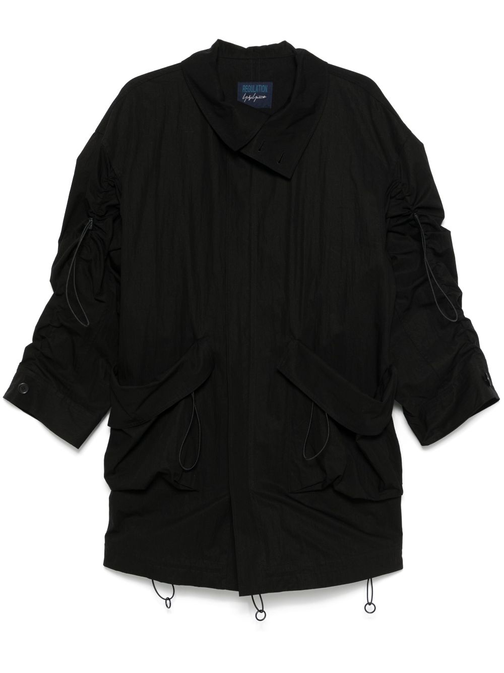 Yohji Yamamoto R-string coat - Black