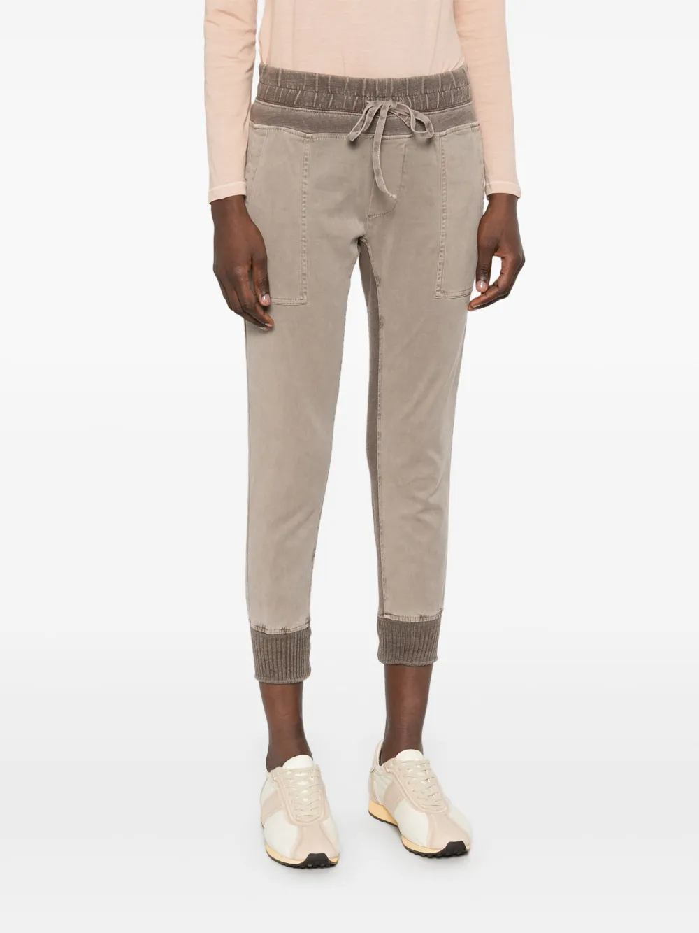James Perse Mixed Media broek Grijs