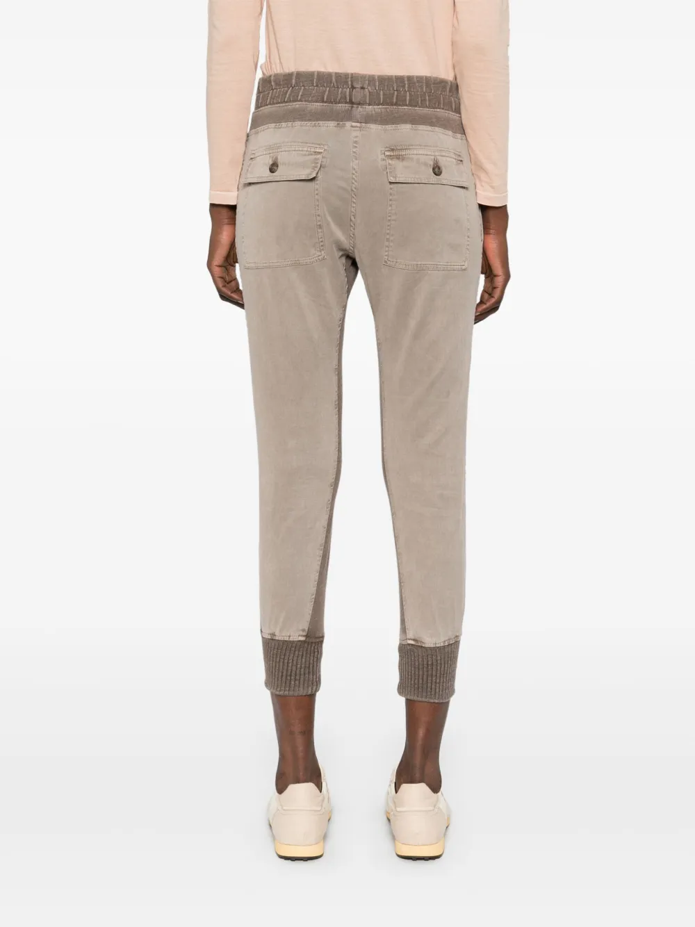 James Perse Mixed Media broek Grijs
