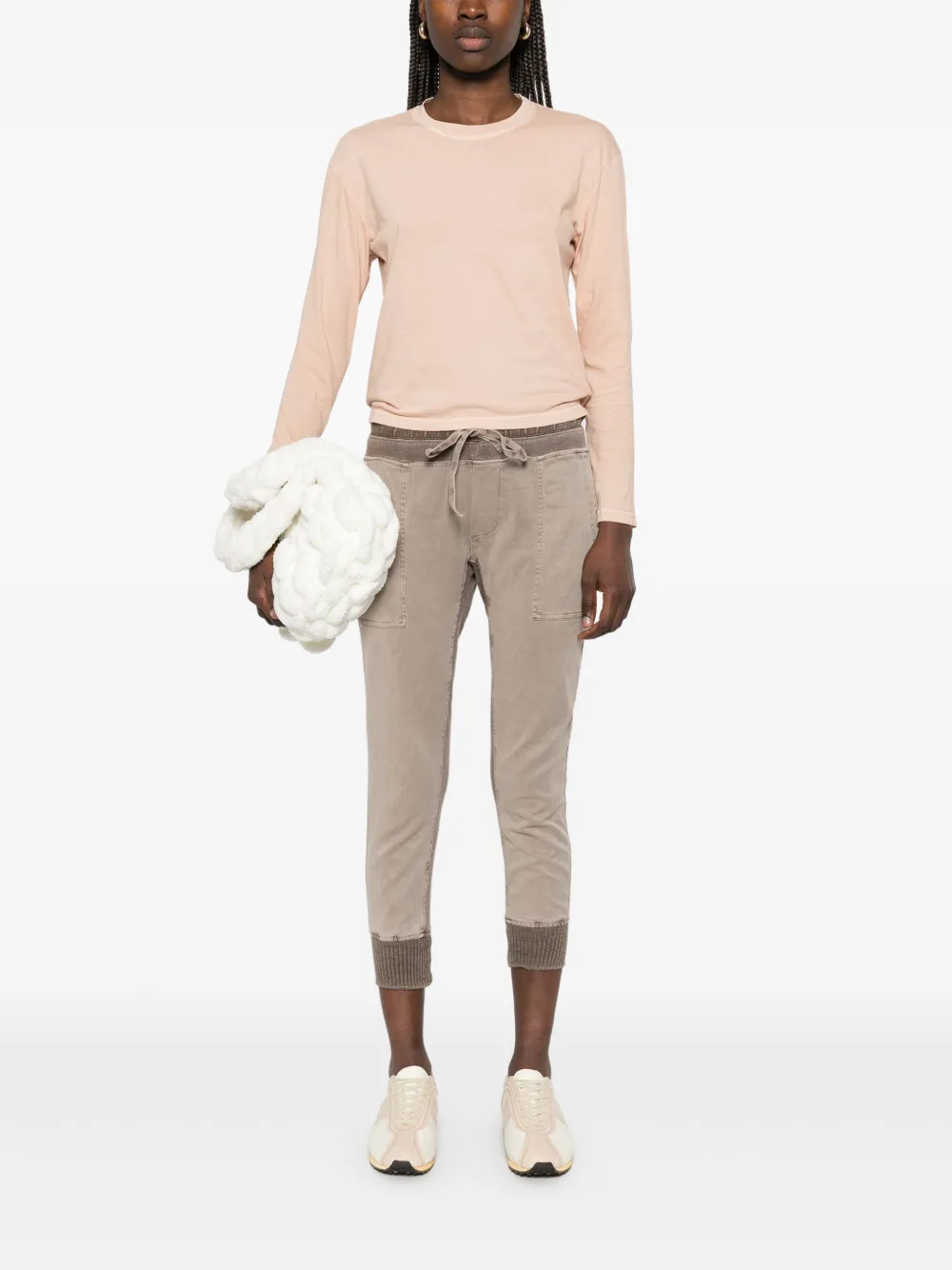 James Perse Mixed Media broek - Grijs
