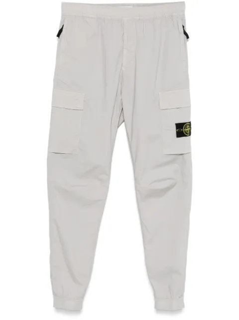 Stone Island Compass-appliqué cargo pants