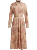 ETRO Sable midi dress - Neutrals