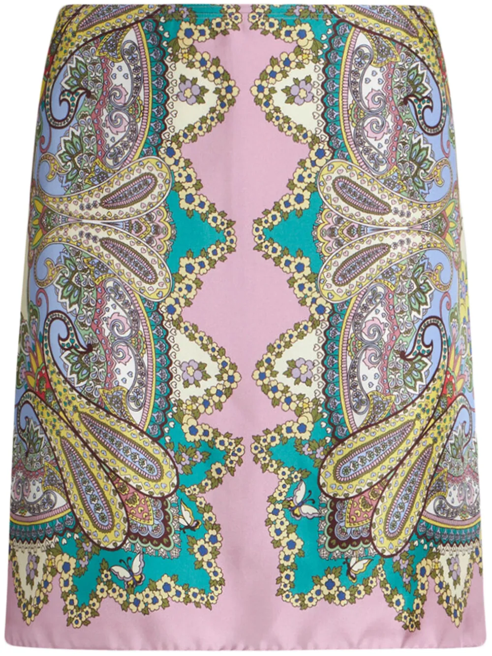 ETRO Mini-rok met paisley-print Roze