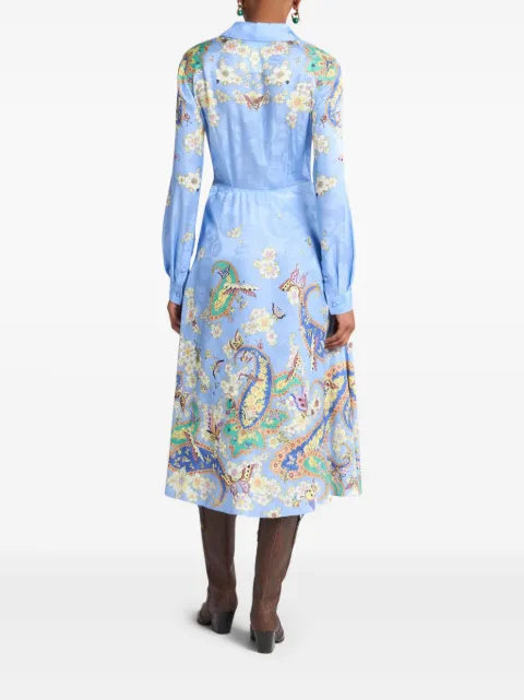 ETRO shirt midi dress WRHA030199SPD86 - 2