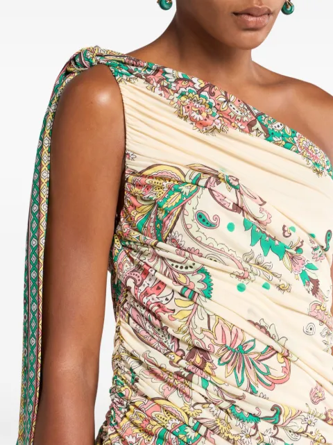 ETRO single-shoulder maxi dress WRHA031199IP413 - 3