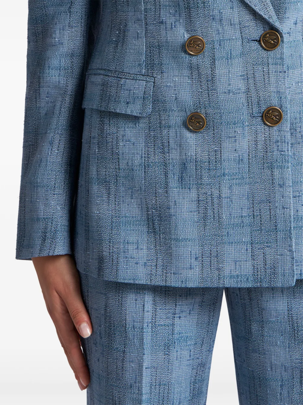 ETRO CHECK BLAZER 