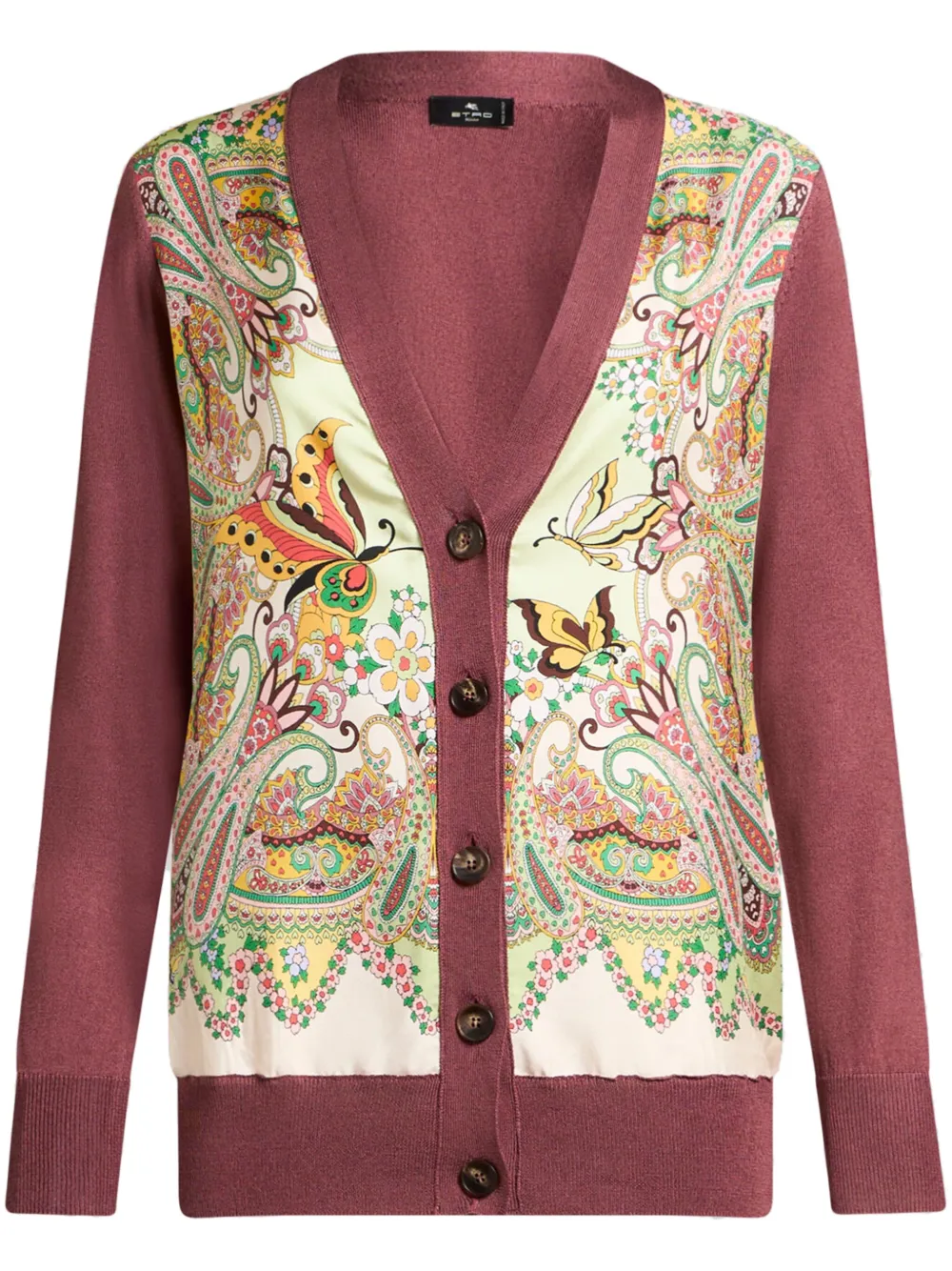 ETRO Vest met print Roze