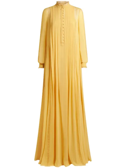 ETRO pleated gown
