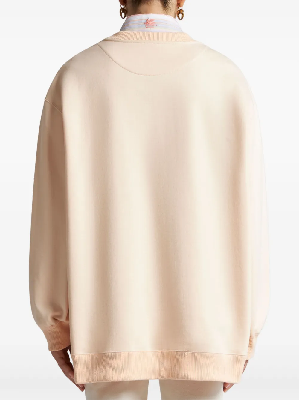 ETRO Sweater met logoprint Beige