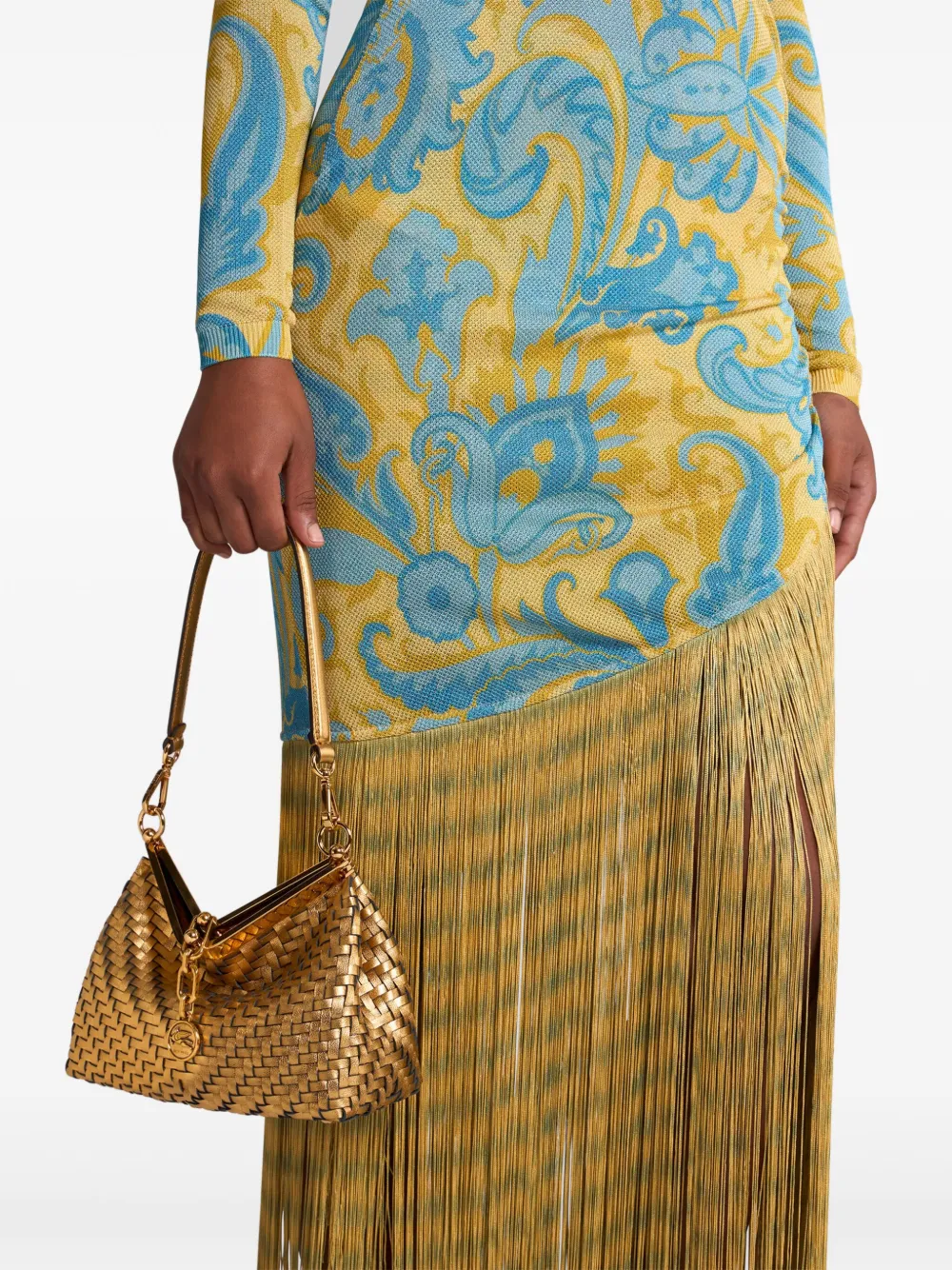 ETRO Vela kleine schoudertas - Goud