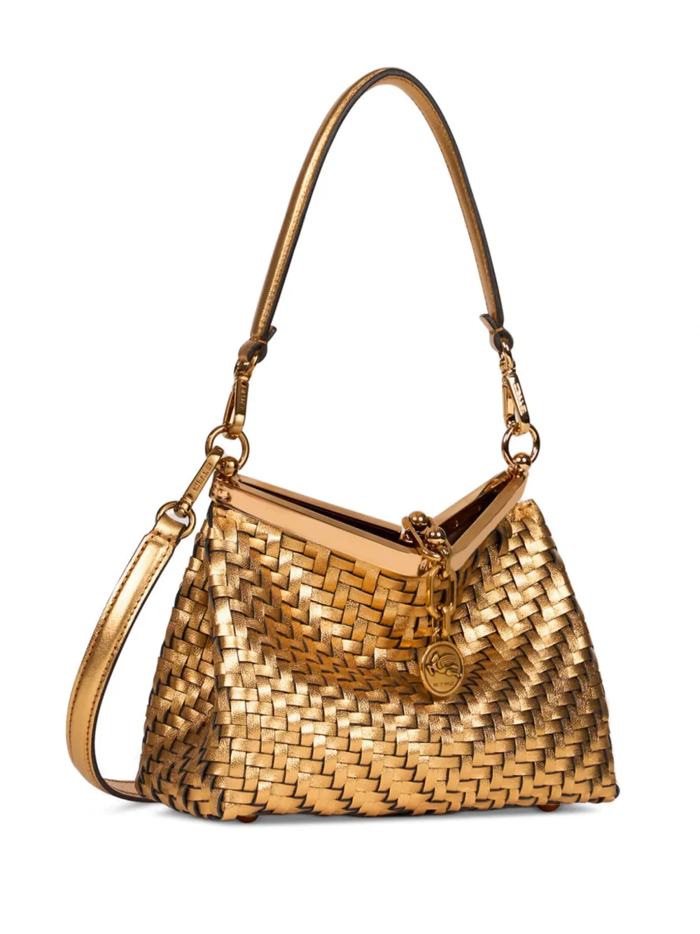 ETRO Vela kleine schoudertas Goud