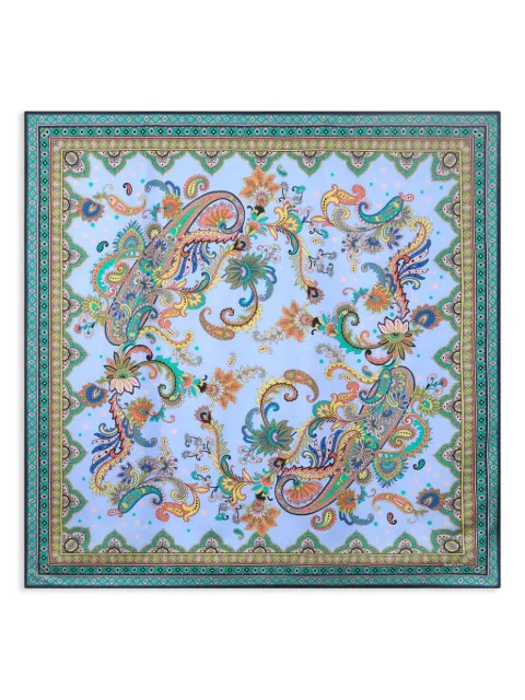 ETRO Foulard in seta con stampa paisley