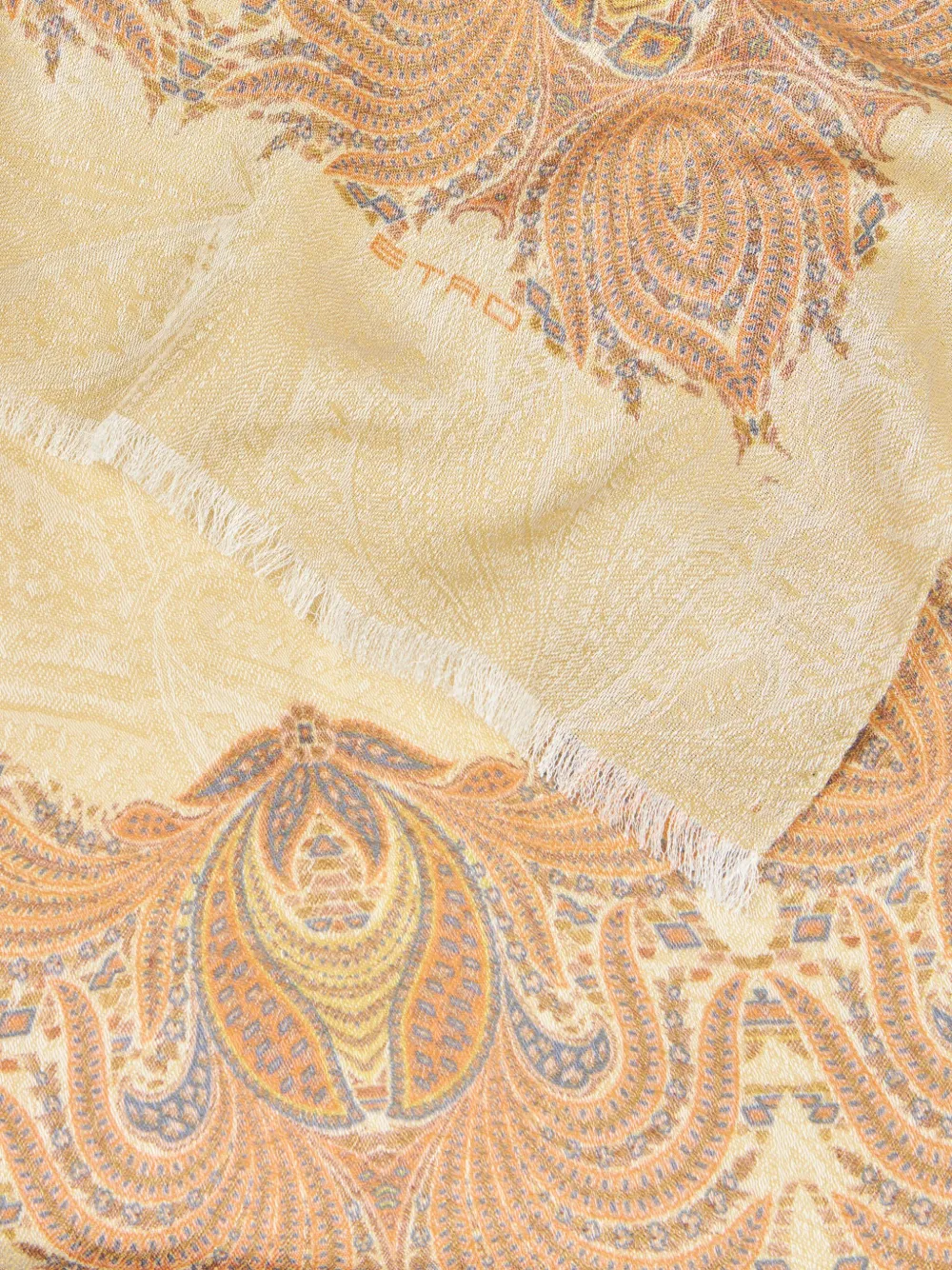 ETRO Sjaal met patroon - Beige