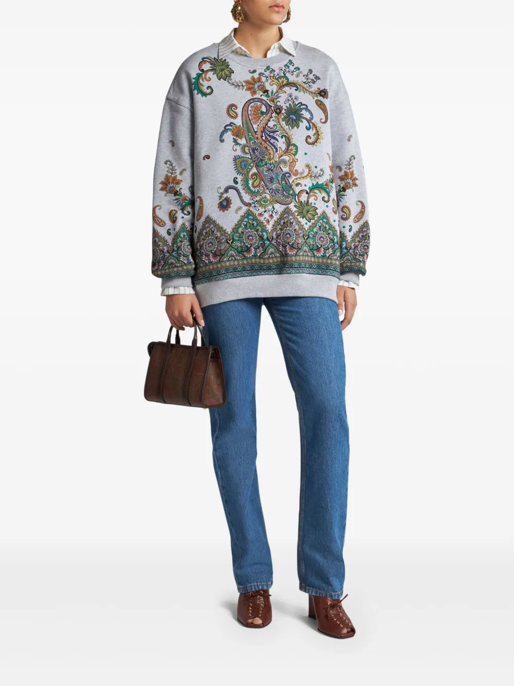 ETRO sudadera con estampado de cachemira | Sudaderas | Image 2