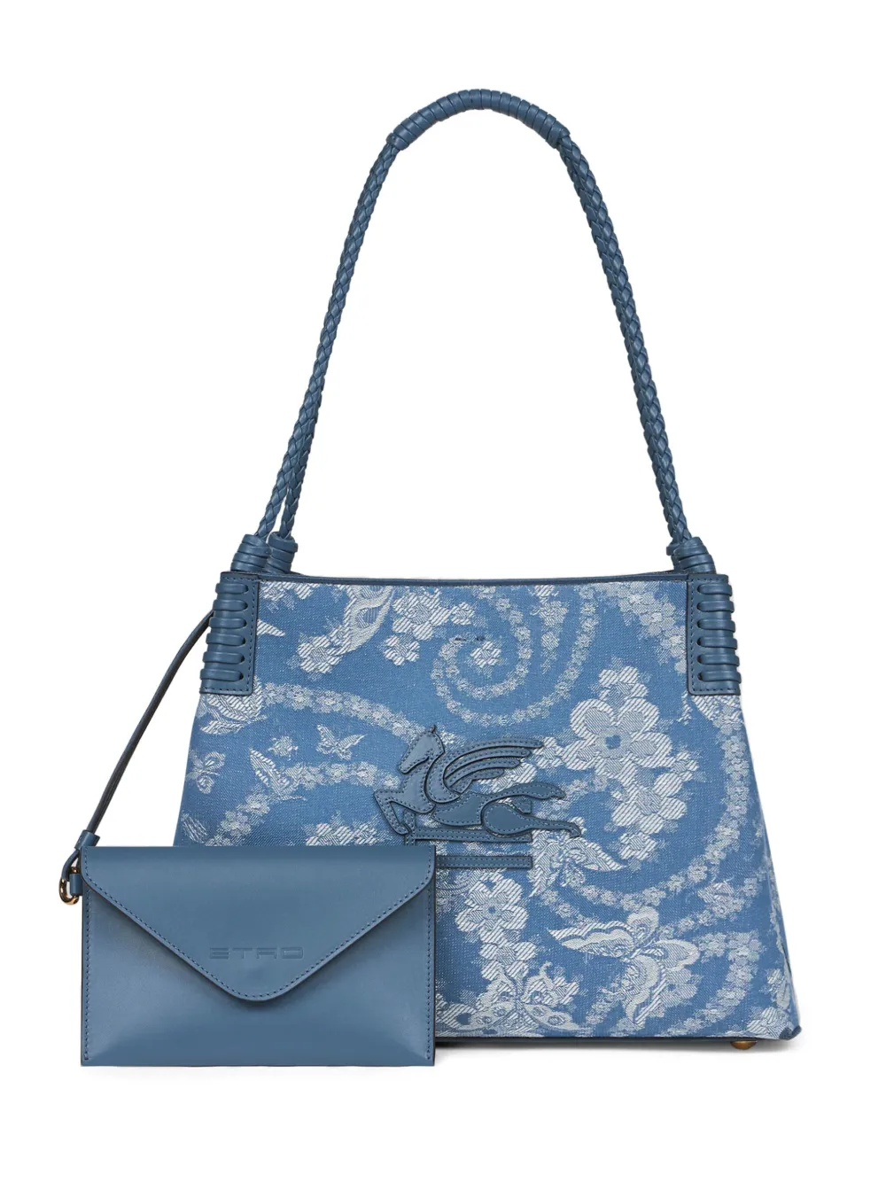 洗練されたデザイン◇ETRO◇Libra S ポーチ付き ハンドバッグ