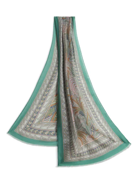 ETRO paisley-print silk scarf WATA0005AK665 - 2