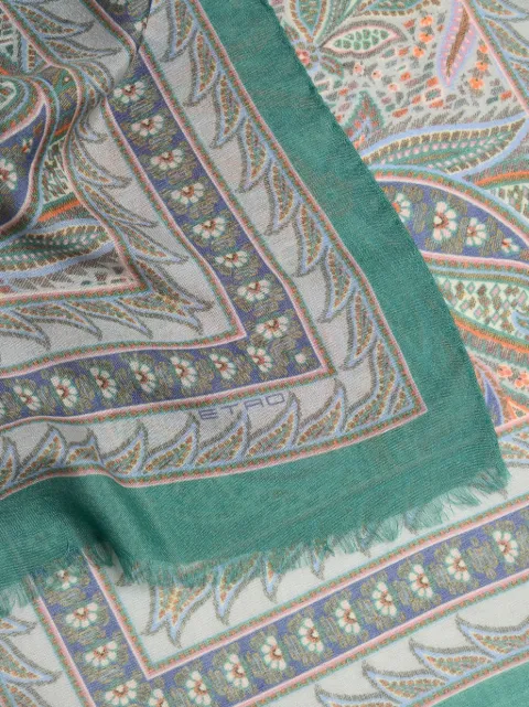 ETRO paisley-print silk scarf WATA0005AK665 - 1