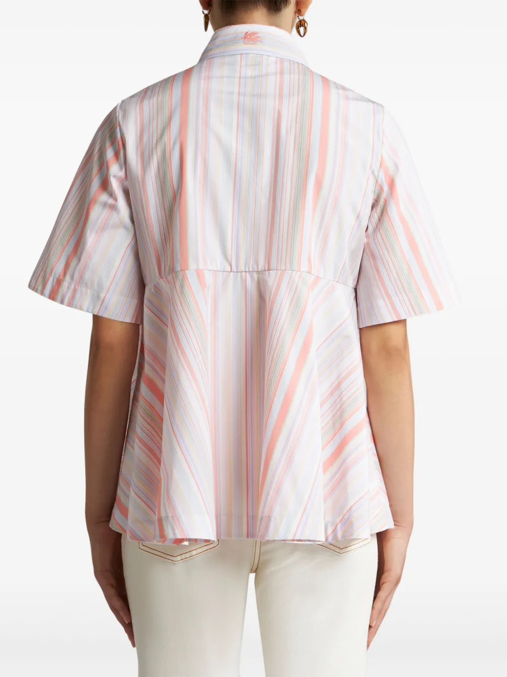 ETRO Gestreept overhemd Roze