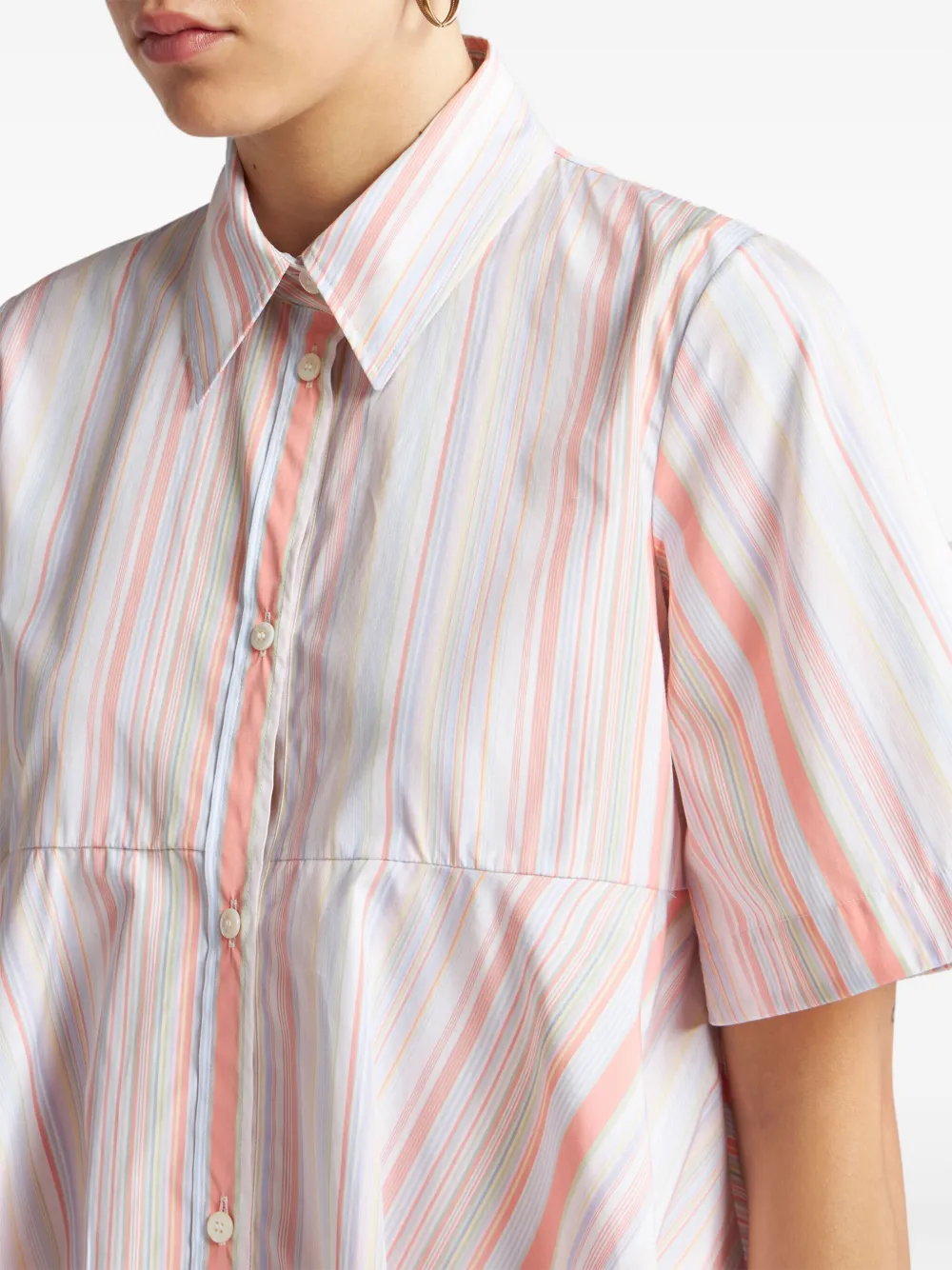 ETRO Gestreept overhemd Roze