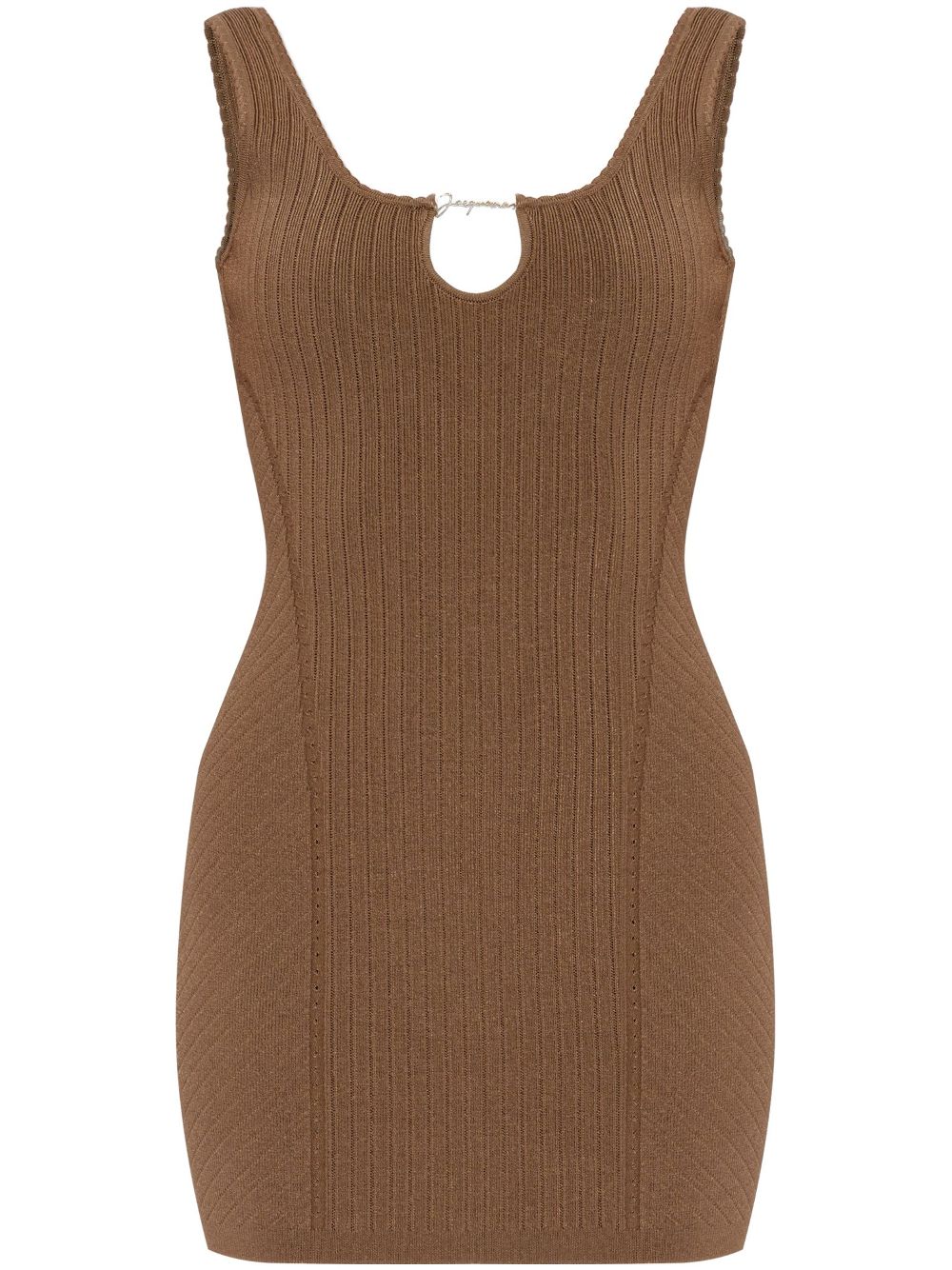 Jacquemus short dress - Brown