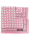 Moschino printed scarf - Pink