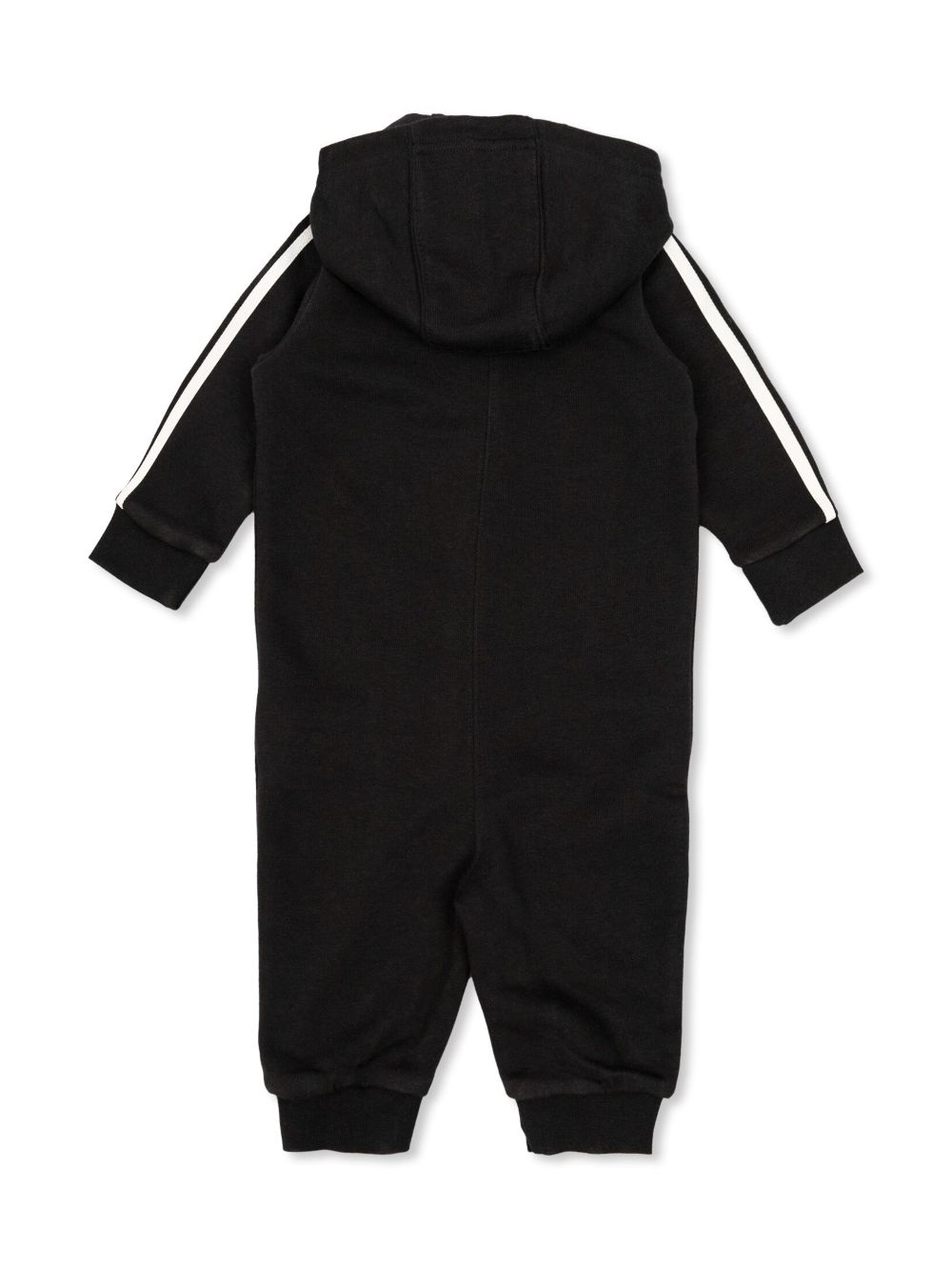 adidas Kids Trefoil-embroidered romper - Black