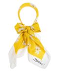 Moschino scarf headband - Yellow