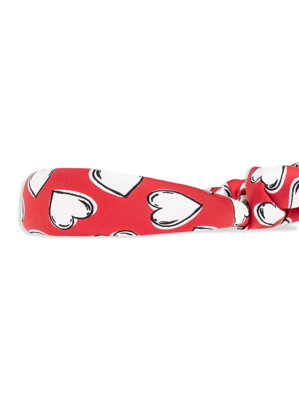 Moschino scarf headband - Red