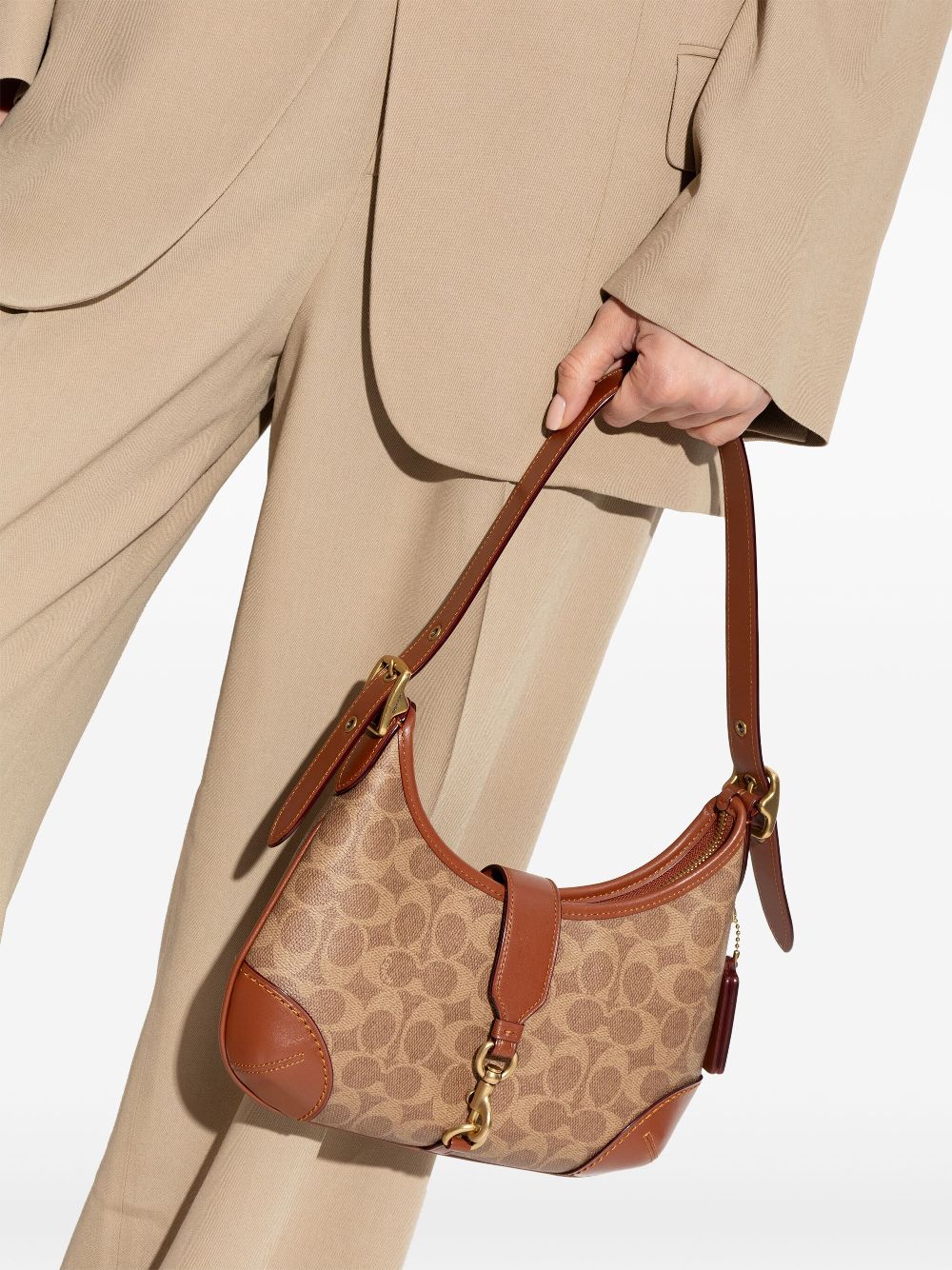 Coach Hamptons shoulder bag - Bruin