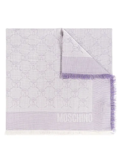 Moschino monogram scarf
