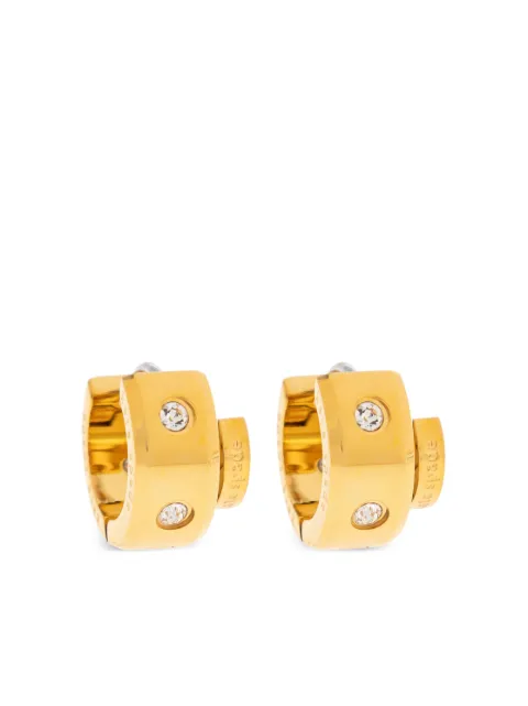 Kate Spade crystal-embellished hoops