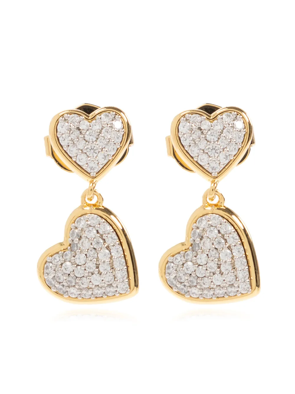 Heart You drop earrings