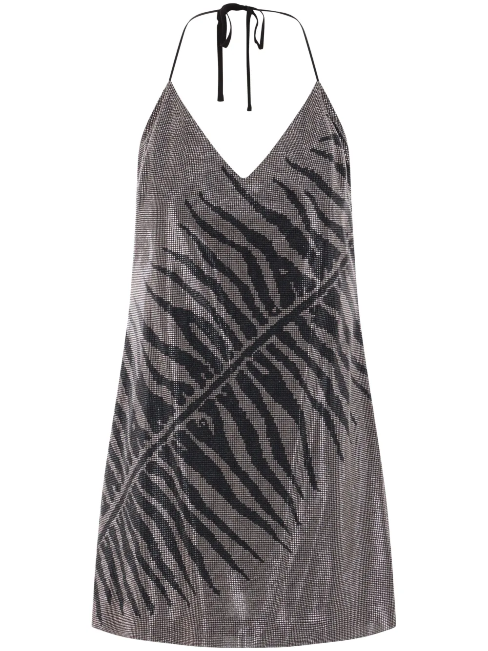 Roberto Cavalli Midi-jurk met afwerking van stras Zwart
