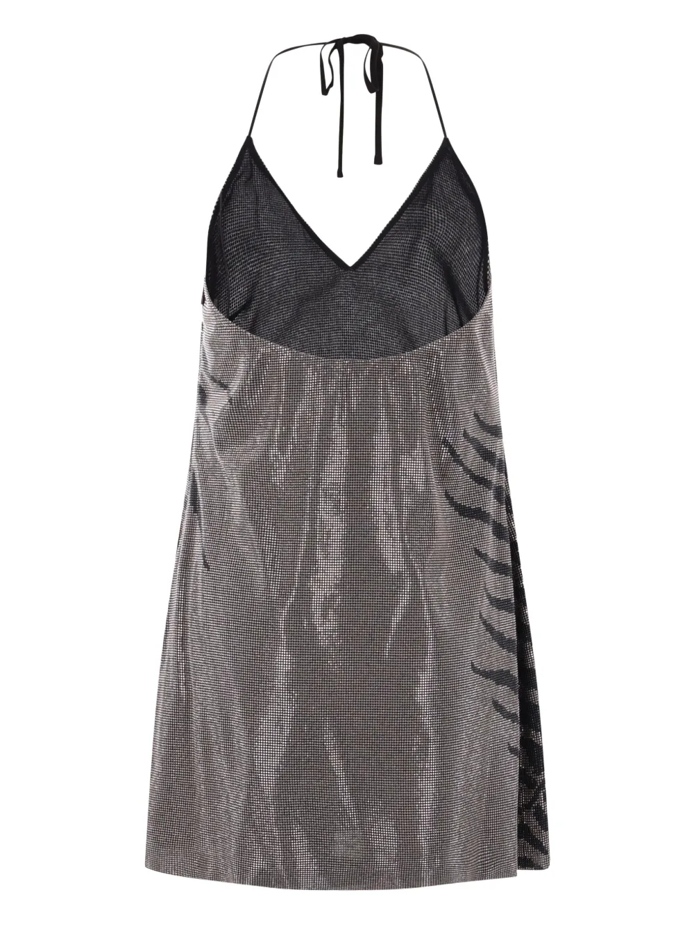 robertocavalli Roberto Cavalli Midi-jurk met afwerking van stras - Zwart