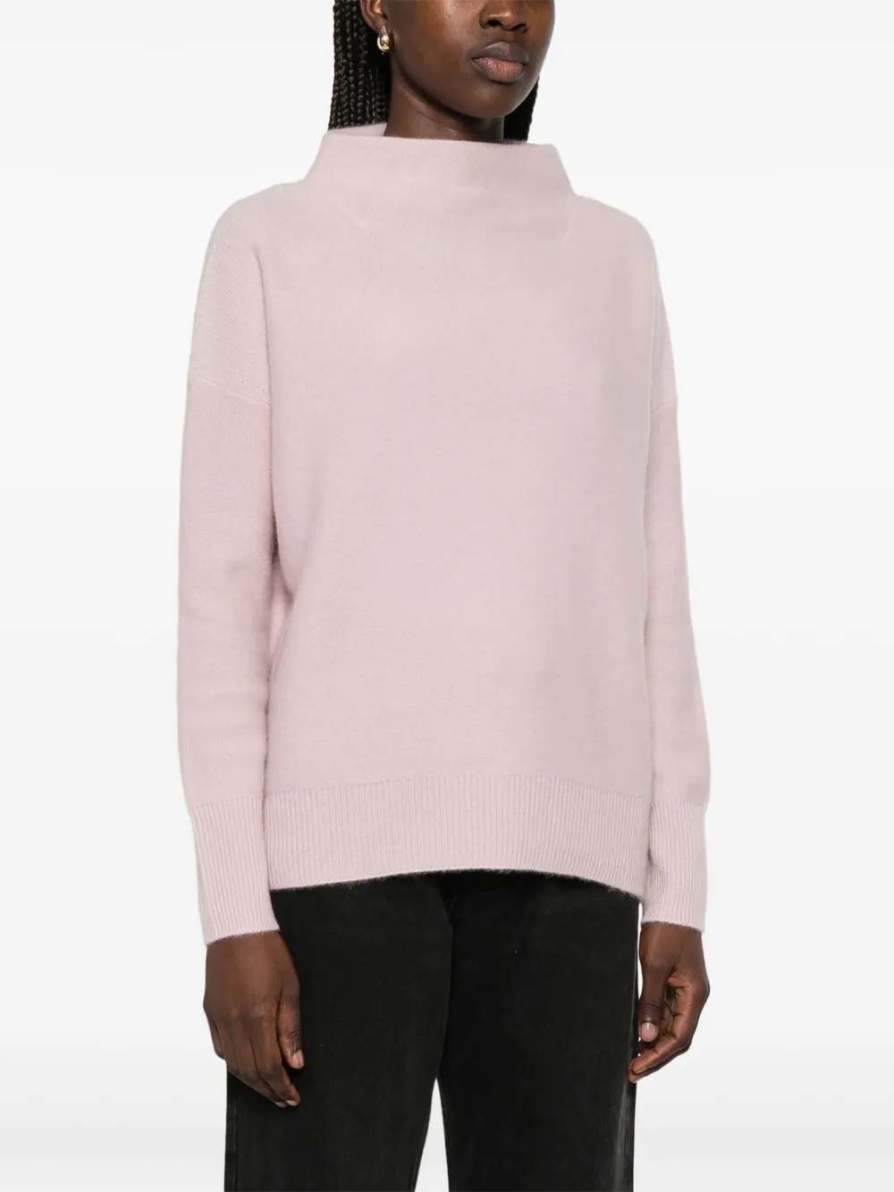 Shop Vince Cashmere Sweater In Rosa